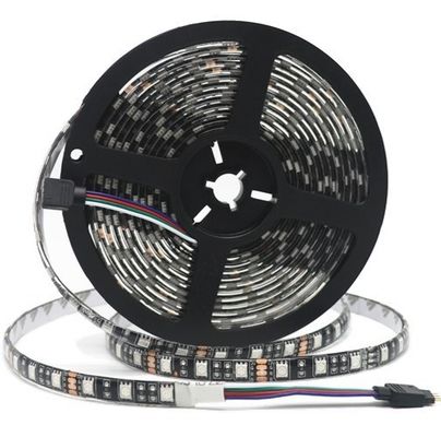 RGB λουρίδα ελαφρύ IP67 των οδηγήσεων SMD 5050 αδιάβροχη για τη διακόσμηση φραγμών κήπων