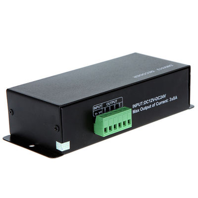 DMX512 αποκωδικοποιητής 3 RGB 4 κανάλι καναλιών RGBW Dmx ταινιών των οδηγήσεων με το CE επικυρωμένο