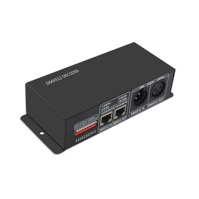 DMX512 αποκωδικοποιητής 3 RGB 4 κανάλι καναλιών RGBW Dmx ταινιών των οδηγήσεων με το CE επικυρωμένο