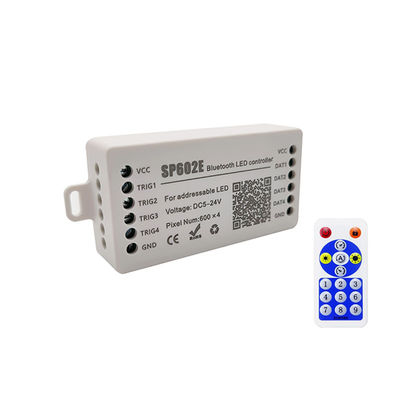 Έξυπνος ελεγκτής ταινίας LED 4 εξόδου SP602E για SM16703 1903 Full Color Pixel Strip Light
