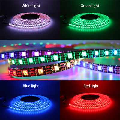 Το RGB μεταβλητό χρώμα 5050 λουρίδα των οδηγήσεων ανάβει χωριστά προσπελάσιμο Ws2812