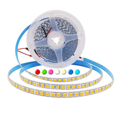 Φω'τα εύκαμπτα 600leds/M λουρίδων των προσαρμοσμένων DC12V 5054 ενιαίων οδηγήσεων χρώματος