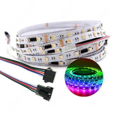 Dmx512 ελαφρύς διπλός υπόλοιπος κόσμος 5050 Rgbw Rgbww 4 λουρίδων εικονοκυττάρου των οδηγήσεων σε 1 πλήρες χρώμα προγραμματίσημο