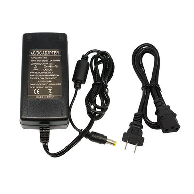 Το εναλλασσόμενο ρεύμα σε DC12v 5A 60w οδήγησε την ΕΕ Au προσαρμοστών παροχής ηλεκτρικού ρεύματος οδηγών εμείς βρετανικό βούλωμα για τον οδηγημένο φωτισμό λουρίδων
