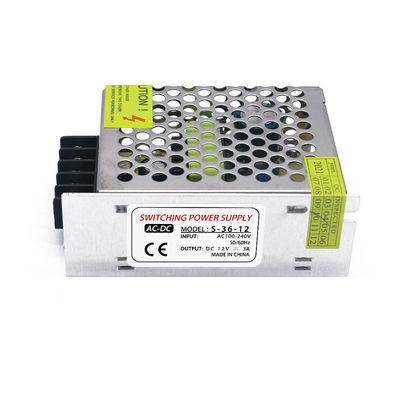 Παροχή ηλεκτρικού ρεύματος ΣΥΝΕΧΩΝ 12V 36W 3A διακοπτών για την ισχύ Drive ρυθμιστών τάσης φωτισμού των οδηγήσεων