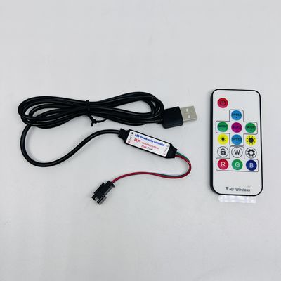 Συνεχές ρεύμα 5V ελεγκτών USB εικονοκυττάρου των μίνι οδηγήσεων με τον τηλεχειρισμό 14 κλειδιών RF