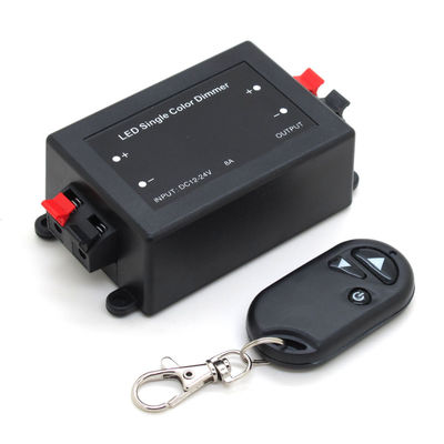 Ενιαίο χρώμα πιό αμυδρό 12v 24v, μακρινός πιό αμυδρός διακόπτης 5050 οδηγήσεων 3 ασύρματων οδηγήσεων κλειδιών