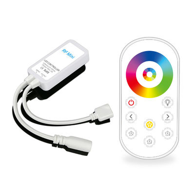 Μίνι RF των ΣΥΝΕΧΩΝ 24V οδηγήσεων RGB ασύρματη αφή ελεγκτών μακρινή για τη λουρίδα 5050 των οδηγήσεων