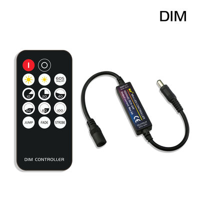 6Α ασύρματο LED Mini Controller RF Τηλεχειριστήριο για 5630 Μονόχρωμο λουράκι φωτός