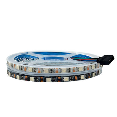 SMD 5050 ελαφριά στενή έκδοση 6mm λουρίδων των οδηγήσεων RGB αλλαγή χρώματος 12V
