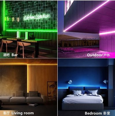 APP Bluetooth φως 10ft λουρίδων νέου των RGB οδηγήσεων ελέγχου με τον αυξομειωτή έντασης φωτισμού χρωμάτων DIY 16 εκατομμυρίων