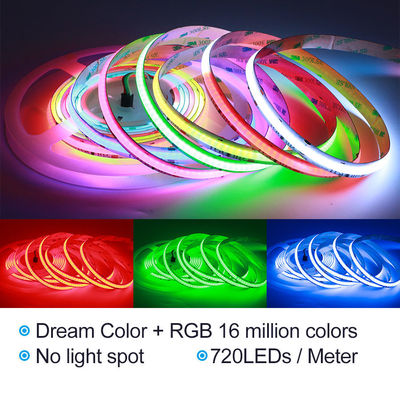 24V 720leds/μετρητής ελαφρύ χρώμα ονείρου λουρίδων ΣΠΑΔΊΚΩΝ των οδηγήσεων μαλακό με τον τηλεχειρισμό