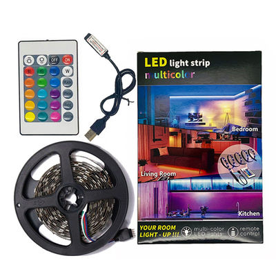 60leds/φως λουρίδων των μετρητής οδηγήσεων τηλεχειρισμού για την κρεβατοκάμαρα Decortion TV Backlight
