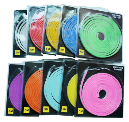 Αδιάβροχο IP67 LED Neon Strip Light, RGB LED Neon Flex σκοινί DC12V AC110V AC220V