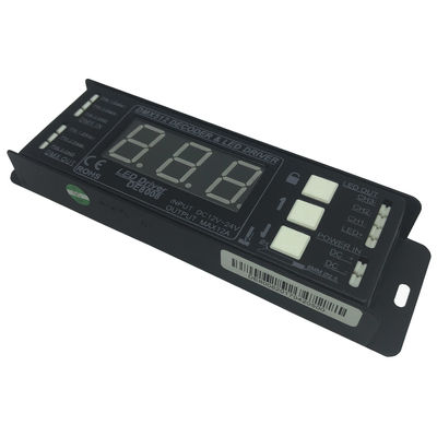 Αποκωδικοποιητής DMX RGB 3 οδηγήσεων καναλιών, ελεγκτής 12V των οδηγήσεων DMX512 για το φως λουρίδων των οδηγήσεων
