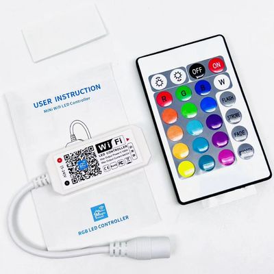 Rf 24 κλειδί Wifi 3 κανάλια RGB LED ελεγκτής 16 εκατομμύρια χρώματα Buletooth για λωρίδες φωτισμού