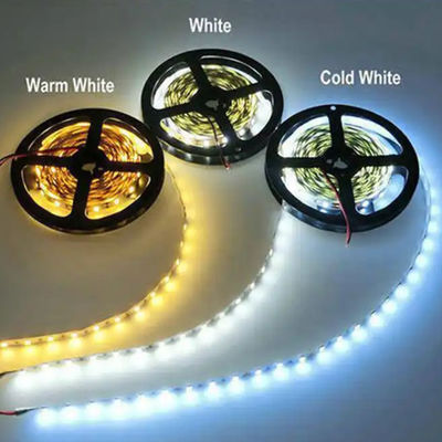 14.4W/m Μονόχρωμη λωρίδα φωτισμού LED 12V συνεχής τάση για υπνοδωμάτια και γραφεία