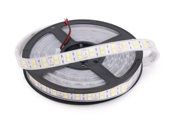 12V DC IP67 μονοχρωματική LED ταινία 5050 διπλή σειρά 120LED