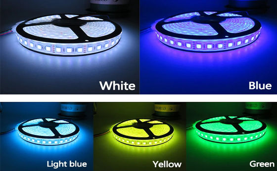 Εξωτερικό Αδιάβροχο 12V LED RGB Strip Light Smd5050 Αλλαγή χρώματος