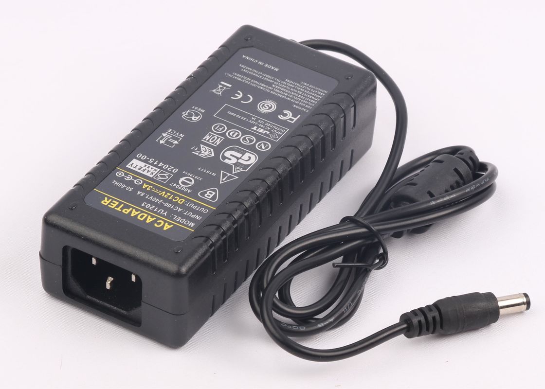 12v οδηγημένος προσαρμοστής Ac220v δύναμης λουρίδων παροχής ηλεκτρικού ρεύματος μετατροπής τύπων υπολογιστών γραφείου σε Dc12v 3a 36w