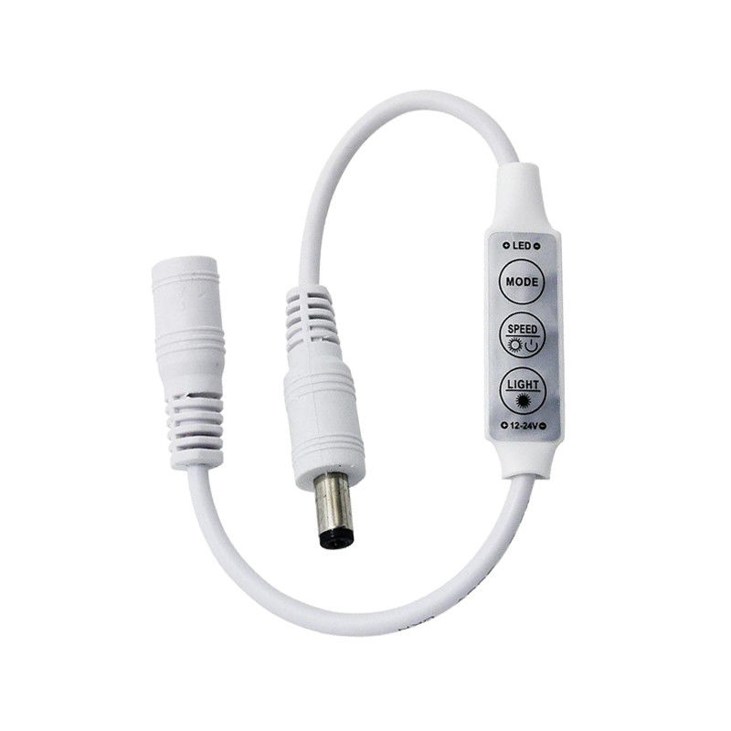 Μονόχρωμος Μονόχρωμος Λωρίδα LED Ελεγκτής Dimmer 3 Κουμπιών Χειροκίνητος Τύπος