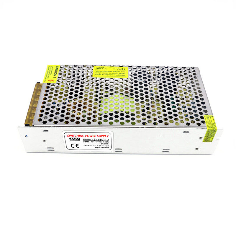 Τροφοδοτικό AC 100V 240V σε διακόπτη DC DC 12V 180W 15A 50Hz 60Hz