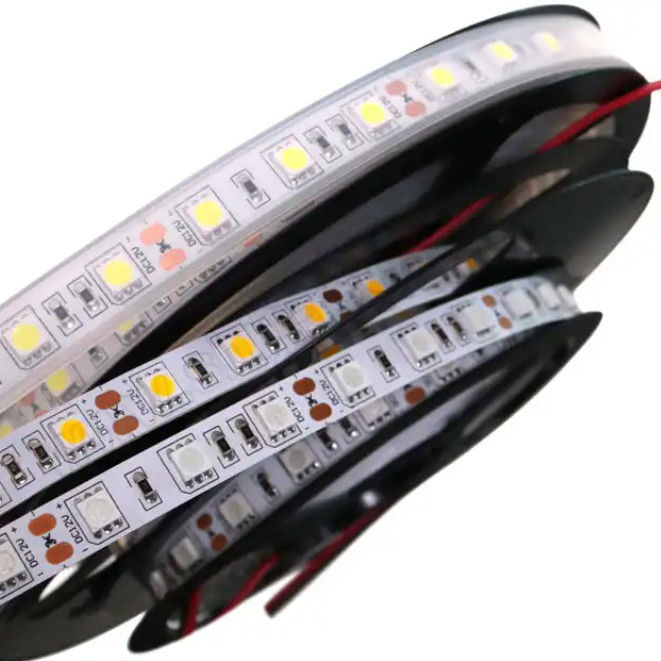 SMD 5050 μονόχρωμο φως LED 12V ασφαλή τάση χαμηλή κατανάλωση ενέργειας