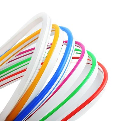 Λουρίδα των ζωηρόχρωμων εύκαμπτων οδηγήσεων σιλικόνης, σωλήνας νέου των αδιάβροχων οδηγήσεων για τον πίνακα διαφημίσεων