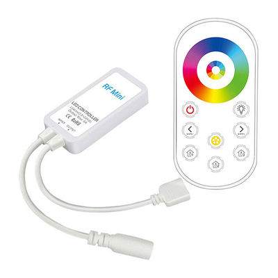 Μίνι RF των ΣΥΝΕΧΩΝ 24V οδηγήσεων RGB ασύρματη αφή ελεγκτών μακρινή για τη λουρίδα 5050 των οδηγήσεων