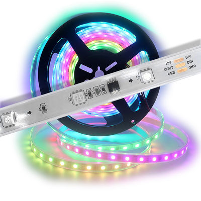 Φω'τα DC12V αδιάβροχο IP67 λουρίδων των μαγικών οδηγήσεων χρώματος εικονοκυττάρου για υπαίθριο