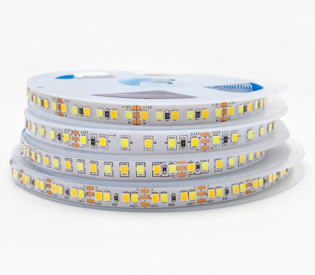 Λουρίδα 180LEDs/M των διπλών χρώματος ΚΔ διευθετήσιμων χρώματος οδηγήσεων θερμοκρασίας για το διακοσμητικό φωτισμό